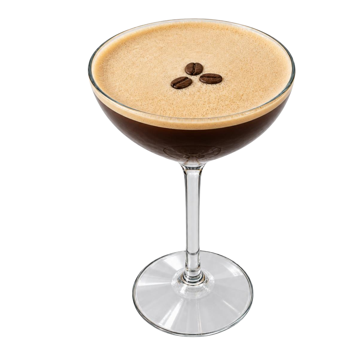 Espresso Martini Glas Premium 300 ml (Randmaß)